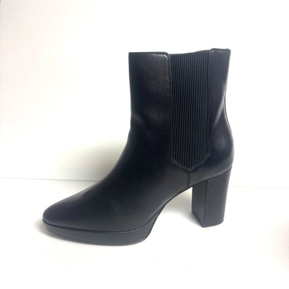 Anne Klein Womens Jayce Bootie Black Size 11 M - Picture 1 of 6